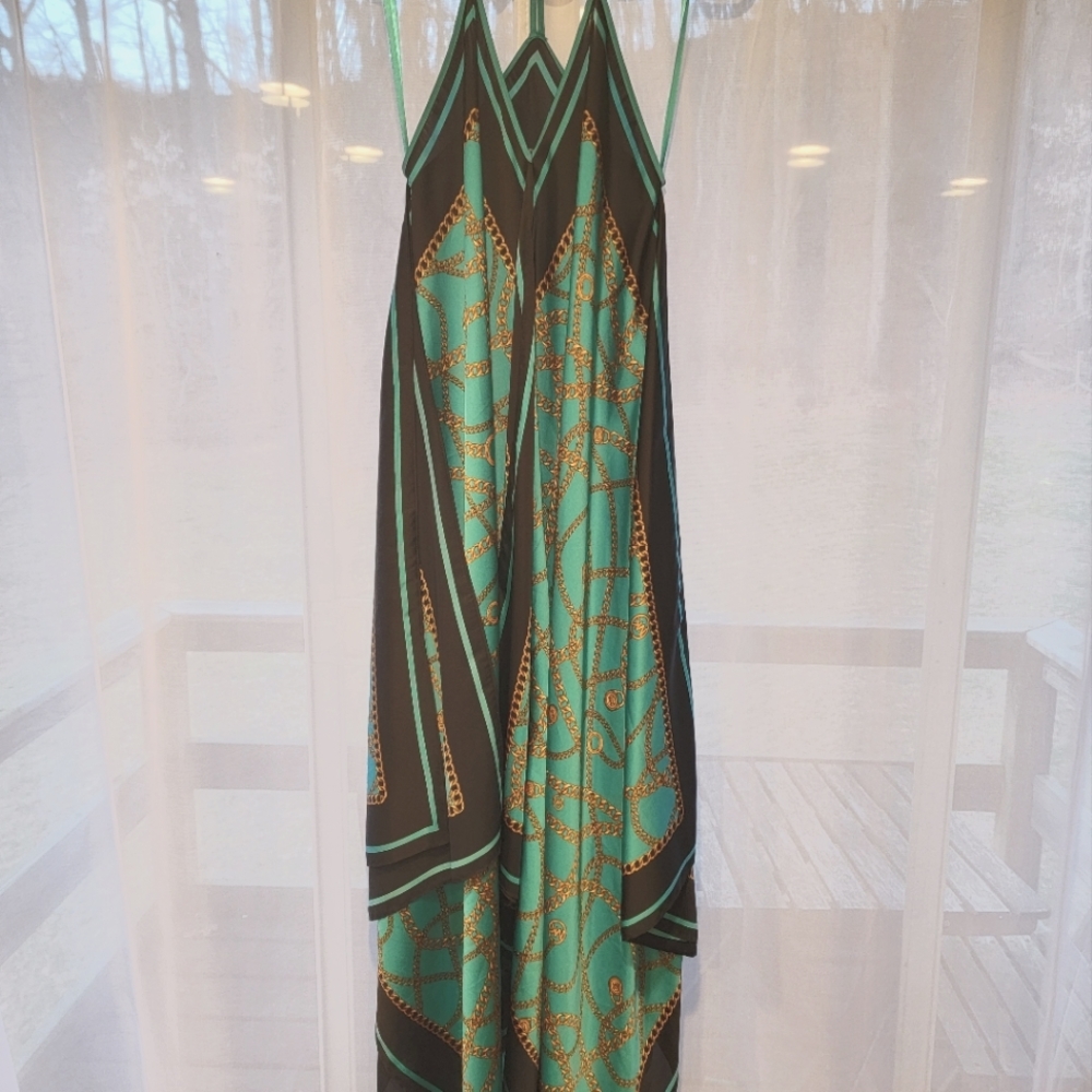 Michael Michael Kors Scarf Maxi Dress